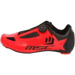 Zapatillas rojas de ciclismo rebajadas MSC Bikes talla 43 para hombre 