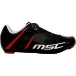 Zapatillas negras de poliester de ciclismo rebajadas MSC Bikes talla 43 para hombre 