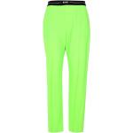 Pantalones chinos verdes de lana MSGM talla S para mujer 