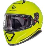 Cascos amarillos fluorescentes de moto tallas grandes MT Helmets 