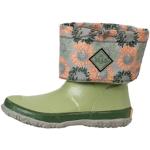 Botas altas verdes de goma Muck Boots con motivo de girasol talla 36 para mujer 