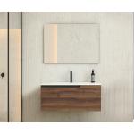 Mueble de 1 cajón + lavabo ceramico Flat - Eleven - Visobath