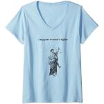 Mujer Camiseta de los derechos de las mujeres con texto gráfico de voto para mujer Camiseta Cuello V