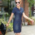 Homewear azul marino de algodón tallas grandes informales talla 3XL para mujer 