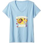 Mujer Dora the Explorer Birthday Boy Dora Boots Celebrating Logo Camiseta Cuello V