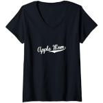 Camisetas baseball negras de encaje con escote V vintage de encaje talla S para mujer 
