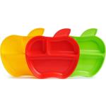 Munchkin Apple plato con compartimentos 6 m+ 3 ud