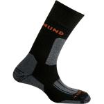 Calcetines negros de poliester de esquí acolchados Mund Socks para hombre 