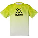 Camisetas amarillas de manga corta transpirables MUNICH talla L para hombre 