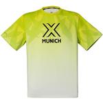 Camisetas deportivas amarillas tallas grandes transpirables MUNICH talla XXL para hombre 