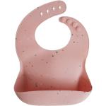 Mushie Silicone Babero Pink Confetti