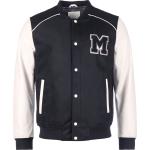 Mustang Milled, chaqueta de cuero/textil M male Negro/Gris Claro