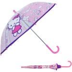 Paraguas infantiles azules de PVC Hello Kitty 3 años para niña 