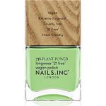 Nails Inc. Vegan Nail Polish esmalte de uñas de larga duración tono Easy Being Green 14 ml