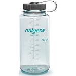 Nalgene Sustain Tritan Botella de agua sin BPA hecha con material derivado del 50% de residuos plásticos, 32 onzas, boca ancha, espuma de mar
