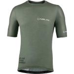 Camisetas térmicas verdes de poliester rebajadas Nalini talla L para hombre 