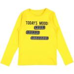 Camisetas amarillas de algodón de manga larga infantiles rebajadas NAME IT 6 años de materiales sostenibles para niño 