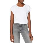NAME IT Nmmathilde S/S Loose Long Top Noos Camiseta, Blanco (Bright White Bright White), L para Mujer