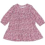 Vestidos estampados infantiles rosa pastel de algodón floreados NAME IT con motivo de flores Recién Nacido de materiales sostenibles para bebé 