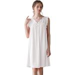 Vestidos premamá blancos de encaje rebajados tallas grandes de encaje talla M para mujer 