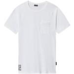 Camisetas blancas rebajadas informales Napapijri para hombre 