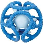 NATTOU Teether Silicone Ball 2 in 1 mordedor Blue 4 m+ 2 ud