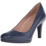 Zapatos azul marino de goma de tacón de punta redonda Naturalizer talla 43 para mujer 