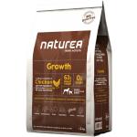 Naturea Grain free Growth - Pienso sin cereales para perros medianos y grandes - Pollo - Cantidad: 12 kg