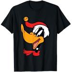 Navidad Looney Tunes Daffy Duck Christmas Hat Camiseta