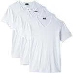 Navigare 512 Camiseta, Blanco, L (Pack de 3) para Hombre