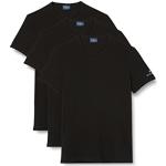 Navigare 571 Camiseta, Negro, S (Pack de 3) para Hombre