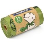 Bolsas higiénicas verdes para perros Nayeco 