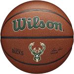 Wilson Pelota de baloncesto TEAM ALLIANCE, MILWAUKEE BUCKS, Interior/Exterior, Cuero mixto, Tamaño: 7