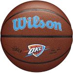 Wilson Pelota de baloncesto TEAM ALLIANCE, OKLAHOMA CITY THUNDER, Interior/Exterior, Cuero mixto, Tamaño: 7