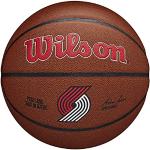Balones de cuero de baloncesto rebajados Portland Trail Blazers con logo Wilson para mujer 