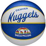 Balones de goma de baloncesto Denver Nuggets vintage Wilson para mujer 