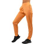 Leggings deportivos naranja de poliamida Oeko-tex transpirables talla S para mujer 