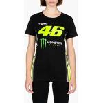 Camisetas deportivas negras Valentino Rossi manga corta talla L para mujer 