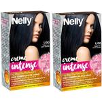 Nelly Pack Tinte 1/00 Negro Azulado