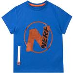 Nerf Camiseta de Manga Corta para niños Azul 10-11