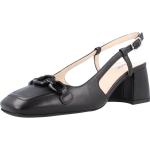 Zapatos negros de cuero de salón rebajados NeroGiardini talla 39 para mujer 
