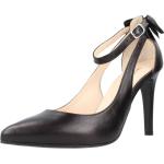 Zapatos negros de cuero de salón rebajados NeroGiardini talla 39 para mujer 