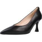 Zapatos negros de cuero de tacón rebajados NeroGiardini talla 39 para mujer 