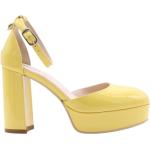Zapatos amarillos de tacón NeroGiardini talla 37 para mujer 