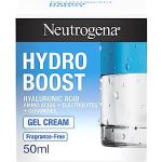 Cremas hidratantes faciales sin aceite para la piel seca con ácido hialurónico de 50 ml Neutrogena textura en gel 