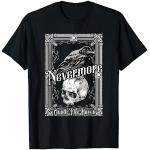 Nevermore Quoth El Cuervo Edgar Allan Poe Camiseta