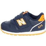 Sneakers azules de goma con velcro con velcro informales New Balance 373 talla 22,5 infantiles 