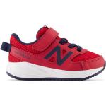 Zapatillas rojas de goma de running rebajadas con velcro acolchadas New Balance 570 talla 17 para hombre 
