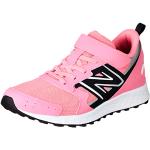 Zapatillas rosas de goma de paseo informales acolchadas New Balance Fresh Foam talla 32,5 infantiles 