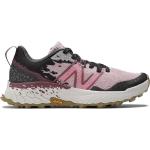 Zapatillas rosas de sintético de running rebajadas acolchadas New Balance Fresh Foam Hierro talla 35 para mujer 